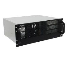 Procase RM438-B-0 Корпус 4U server case,3x5.25+8HDD,черный,без блока питания,глубина 380мм, MB ATX 12"x9.6"