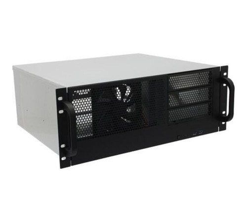Procase RM438-B-0 Корпус 4U server case,3x5.25+8HDD,черный,без блока питания,глубина 380мм, MB ATX 12"x9.6"