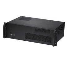 Procase Корпус 3U rear/front-access server case, черный, без блока питания, глубина 300мм, MB 12"x9.6"