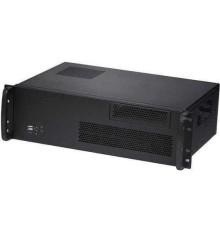 Procase Корпус 3U rear/front-access server case, черный, без блока питания, глубина 300мм, MB 12"x9.6"