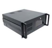 Procase Корпус 4U Rack server case, черный, дверца, без блока питания, глубина 450мм, MB 12"x9.6"
