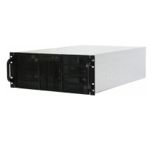 Procase Корпус 4U server case,11x5.25+0HDD,черный,без блока питания,глубина 550мм,MB CEB 12"x10,5", панель вентиляторов 3*120x25 PWM [RE411-D11H0-FC-55]