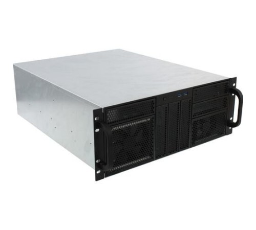 Procase RE411-D6H8-E-55 Корпус 4U server case,6x5.25+8HDD,черный,без блока питания,глубина 550мм,MB EATX 12"x13"