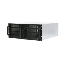 Procase Корпус 4U server case,8x5.25+5HDD,черный,без блока питания,глубина 550мм,MB CEB 12"x10,5", панель вентиляторов 3*120x25 PWM