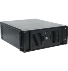 Exegate EX254720RUS Серверный корпус Exegate Pro 4U4132(S) <RM 19", высота 4U, глубина 480, без БП, USB> [4U480-15]