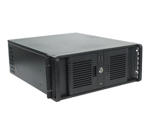 Exegate EX244617RUS Серверный корпус Exegate Pro 4U4132(S) <RM 19", высота 4U, глубина 480, БП 500ADS, USB>