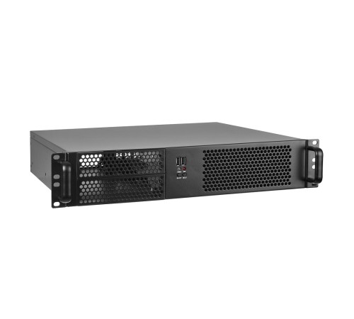 Exegate EX264958RUS Серверный корпус Exegate Pro 2U390-04 <RM 19",  высота 2U, глубина 390, БП 500ADS, USB>
