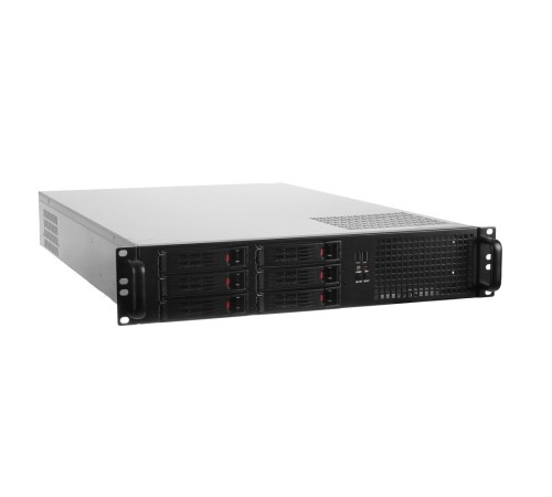 Exegate EX264954RUS Серверный корпус Pro 2U660-HS06 <RM 19",  высота 2U, глубина 660, БП 500ADS, 6xHotSwap, USB>