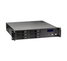 Exegate EX279753RUS Серверный корпус Exegate Pro 2U480-HS06 <RM 19",  высота 2U, глубина 480, БП 500ADS, 6xHotSwap, USB>