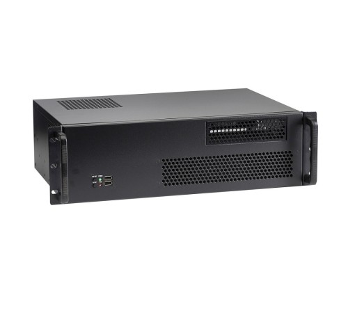Exegate EX279764RUS Серверный корпус ExeGate Pro 3U330-02 <RM 19", высота 3U, глубина 330, БП 500PPH 80+Bronze, USB>