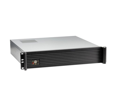 Exegate EX279614RUS Серверный корпус Exegate Pro 2U420-06 <RM 19",  высота 2U, глубина 420, БП 600ADS, USB>