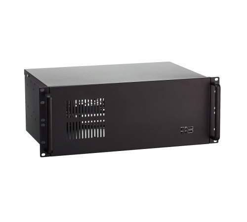 Exegate EX281235RUS Серверный корпус ExeGate Pro 4U300-08 <RM 19",  высота 4U, глубина 300, без БП, USB>