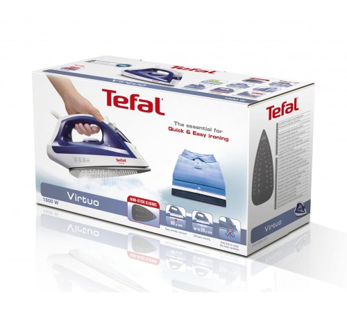 Утюг электрический с пароувлажнителем TEFAL FV1711E0 Tefal Tefal Virtuo FV1711 (FV1711E0)