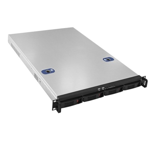 Exegate EX293175RUS Серверный корпус ExeGate Pro 1U660-HS04 <RM 19", высота 1U, глубина 660, БП 1U-900ADS, 4xHotSwap, USB>