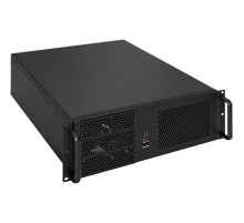 Exegate EX293543RUS Серверный корпус ExeGate Pro 3U390-08 <RM 19", высота 3U, глубина 390, БП 1200ADS, USB>