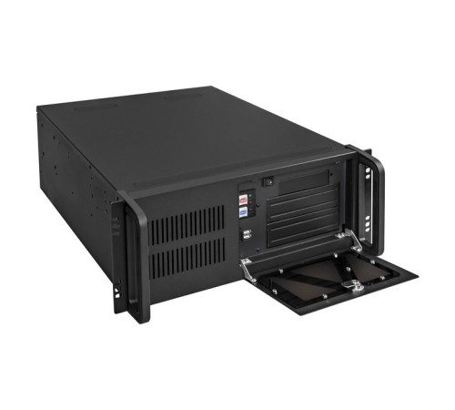 Exegate EX293213RUS Серверный корпус ExeGate Pro 4U450-07/4U4017S <RM 19", высота 4U, глубина 450, БП 1000RADS, USB>