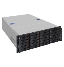 Exegate EX293580RUS Серверный корпус ExeGate Pro 4U660-HS24 <RM 19", высота 4U, глубина 660, БП 900ADS, 24xHotSwap, USB>