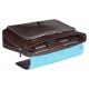 Портфель Piquadro Blue Square CA3111B2/N черный натур.кожа/нейлон