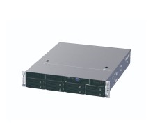 Ablecom ABM-CS-R25-31P 2U rackmount, 8+1 trays, 550W CRPS PSU(1+1) /  21" depth chassis / Supports ATX, Micro-ATX and Mini-ITX motherboards
