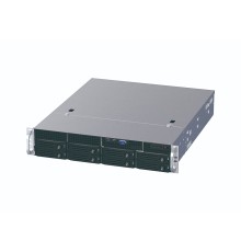 Ablecom ABM-CS-R25-31P 2U rackmount, 8+1 trays, 550W CRPS PSU(1+1) /  21" depth chassis / Supports ATX, Micro-ATX and Mini-ITX motherboards