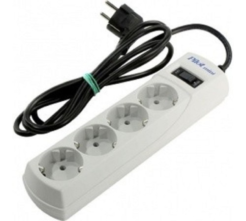 ZIS Сетевой фильтр Pilot mini {4 розетки, с заземлением} 1.8 м
