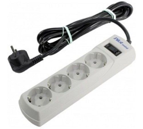 ZIS Сетевой фильтр Pilot mini {4 розетки, с заземлением} 3 м