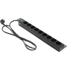 5bites PDU919A-04 Блок розеток  9S / AL / 1U / 19" / 2M*3G*1.5MM2 / VDE