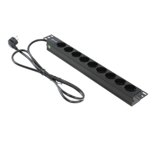 5bites PDU919A-04 Блок розеток 9S / AL / 1U / 19" / 2M*3G*1.5MM2 / VDE 5bites PDU919A-04 Блок розеток 9S / AL / 1U / 19" / 2M*3G*1.5MM2 / VDE