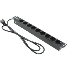 5bites PDU919P-02 Блок розеток / PVC / 1U / 19" / 2M*3G*1.5MM2 / VDE