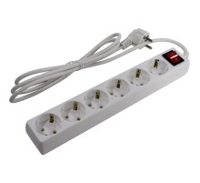 Exegate EX119392RUS Сетевой фильтр Exegate SP-6-3G (6 розеток, 3м, евровилка, серый)