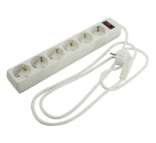 Exegate EX266866RUS Сетевой фильтр Exegate SP-6-1.5W (6 розеток, 1.5м, евровилка, белый)