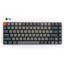 Беспроводная механическая ультратонкая клавиатура Keychron K3, 84 клавиши, White LED подсветка, Blue Switch