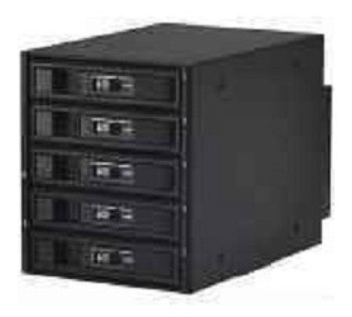 Procase L3-305-SATA3-BK {Hot-swap корзина 5 SATA3/SAS 6Gb, черный, с замком, hotswap aluminium mobie rack module (3x5,25)}