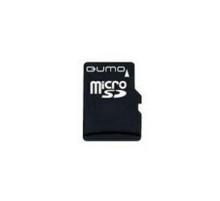 Micro SecureDigital 4Gb QUMO QM4GMICSDHC10 {MicroSDHC Class 10, SD adapter}