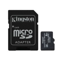 Micro SecureDigital 8Gb Kingston Class10  [SDCIT2/8GB] Industrial Temperature Class UHS-I с адаптером
