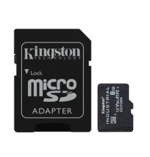 Micro SecureDigital 8Gb Kingston Class10  [SDCIT2/8GB] Industrial Temperature Class UHS-I с адаптером