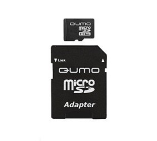 Micro SecureDigital 8Gb QUMO QM8GMICSDHC10 {MicroSDHC Class 10, SD adapter} Micro SecureDigital 8Gb QUMO QM8GMICSDHC10 {MicroSDHC Class 10, SD adapter}