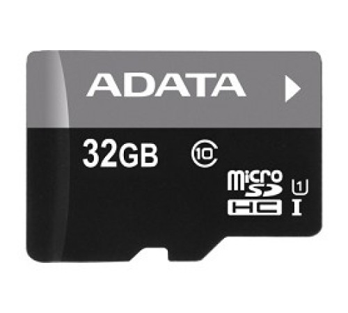 Micro SecureDigital 32Gb A-DATA AUSDH32GUICL10-RA1 {MicroSDHC Class 10 UHS-I, SD adapter} Micro SecureDigital 32Gb A-DATA AUSDH32GUICL10-RA1 {MicroSDHC Class 10 UHS-I, SD adapter}