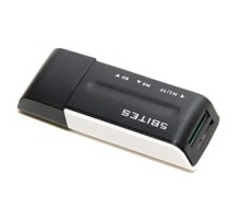 5bites RE2-102BK (RE-102BK) Устройство ч/з карт памяти  USB2.0 / ALL-IN-ONE / USB PLUG / BLACK