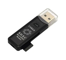 5bites RE2-100BK2.0 Устройство ч/з карт памяти / SD / TF / USB PLUG / BLACK