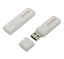 USB 2.0 QUMO 8GB Optiva 01 White [QM8GUD-OP1-white]