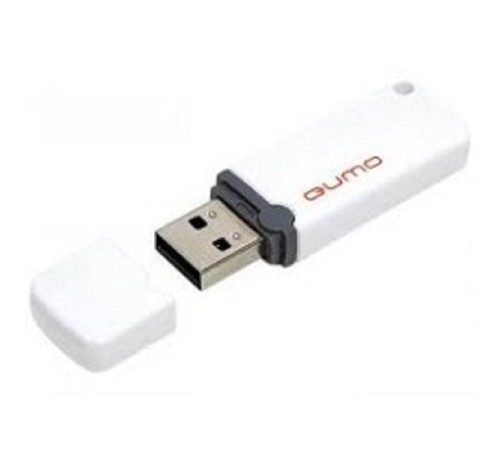 USB 2.0 QUMO 16GB Optiva 02 White [QM16GUD-OP2-white]