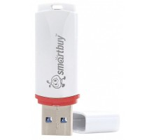 Smartbuy USB Drive 4Gb Crown White SB4GBCRW-W