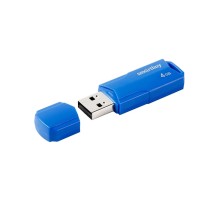Smartbuy USB Drive 4Gb  CLUE Blue (SB4GBCLU-BU)