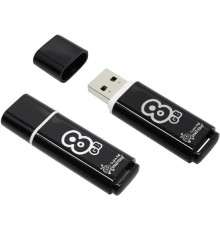 Smartbuy USB Drive 8Gb Glossy series Black SB8GBGS-K