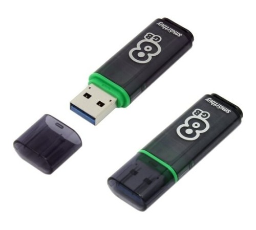 Smartbuy USB Drive 8GB Glossy series Dark Grey (SB8GBGS-DG) Smartbuy USB Drive 8GB Glossy series Dark Grey (SB8GBGS-DG)