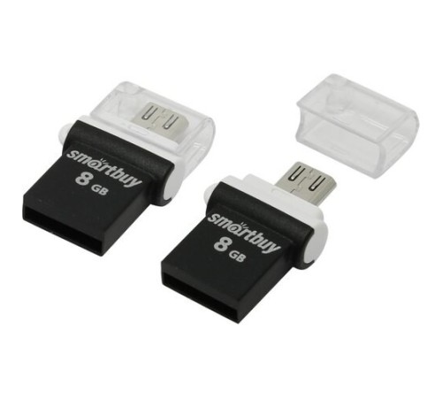 Smartbuy USB Drive 8GB OTG POKO series Black (SB8GBPO-K) Smartbuy USB Drive 8GB OTG POKO series Black (SB8GBPO-K)