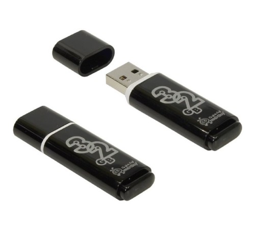 Smartbuy USB Drive 32Gb Glossy series Black SB32GBGS-K Smartbuy USB Drive 32Gb Glossy series Black SB32GBGS-K