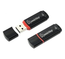Smartbuy USB Drive 32Gb Crown Black SB32GBCRW-K