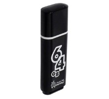 Smartbuy USB Drive 64Gb Glossy series Black SB64GBGS-K